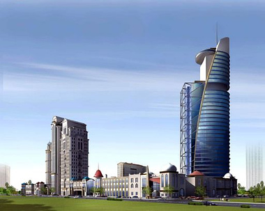 Office Building Competetion in Quatar