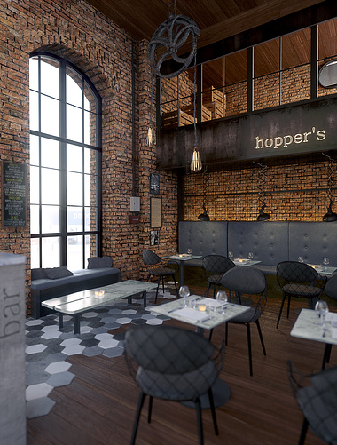hopper's bar