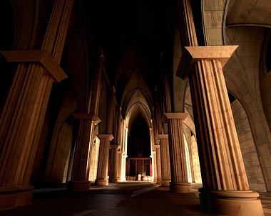 Gothic Church 3D model