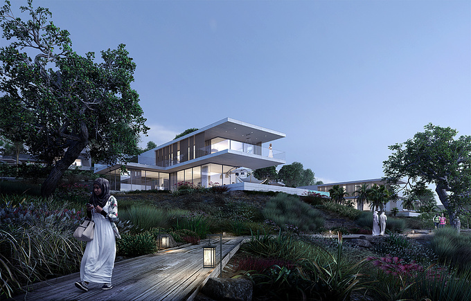 Perkins+Will - Landscape - Hotel - Masterplan - Villas
