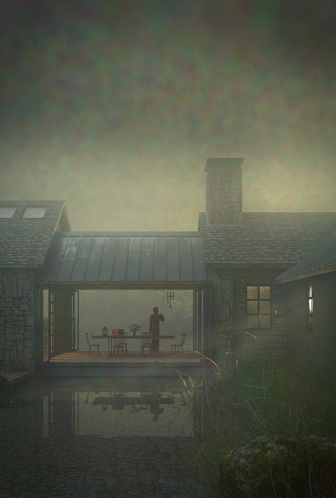 I traded detail for misty silhouettes to try capture the sense of morning calm that makes fishing so addictive.