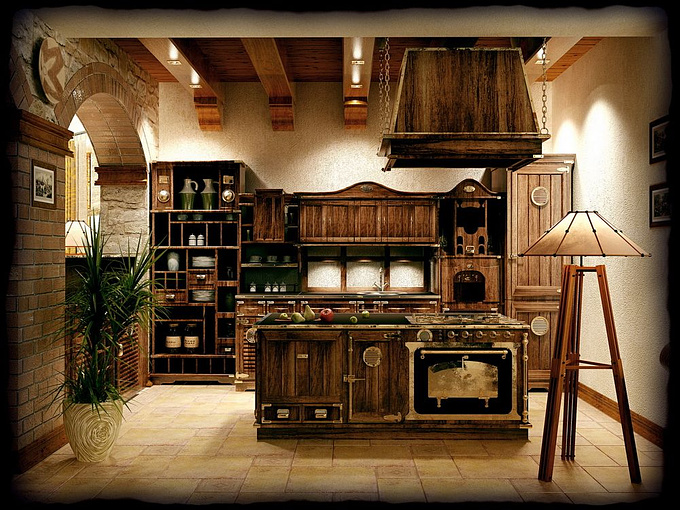 Freelance - 
 Freelance
 
 
 3ds Max 2009, V-Ray 1.5, Photoshop

 

Country style kitchen.
[URL="http://www.zancanaro.com/"]
[/URL]