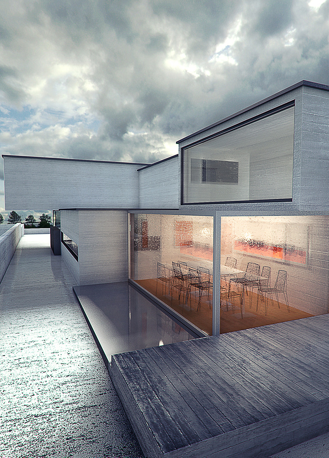 Freelance - 
 Freelance
 
 
 3d studio max - VRay - Photoshop CS5

 

Hi everybody!
Same project,different camera.
CC are most welcome!