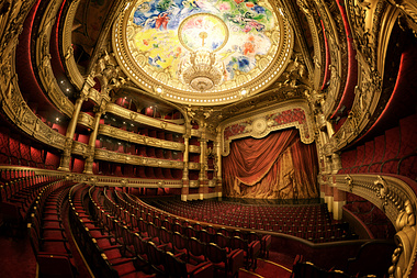 Opera Garnier Of Paris - La Salle