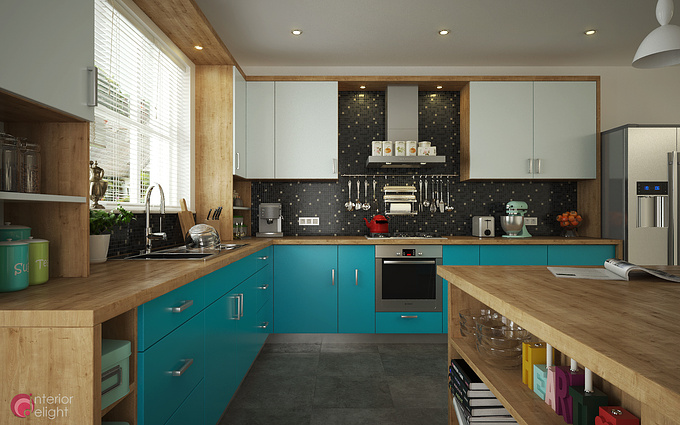 Personal take on a cozy family kitchen. 

Rhino4, Vray, Photoshop