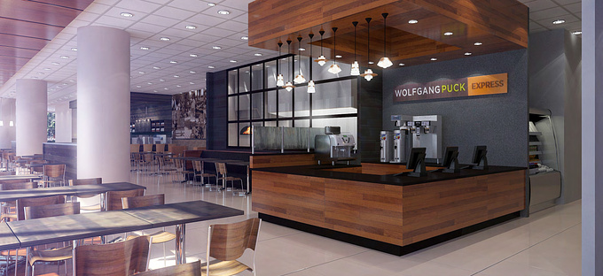 My goal here was to take food service renderings to that stage of rendering we all love to see in the visualization world.  Food Service as a client base for Vis is on the up and up.  I try to bring my personal level of excellence to every project I do.  Food service can be a very fun outlet for it.  

Thanks for looking!

Ben