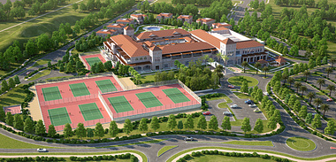 David Lloyd Tennis Academy, Victory Heights, Dubai