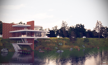 A Study Of  2 Planes: Riverside Residence