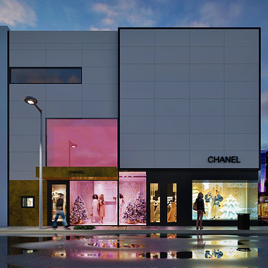 Chanel Retail Store Beverly Hills, CA.