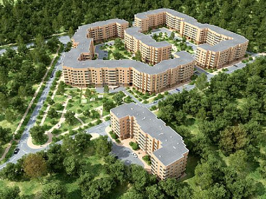 Visualisation of residential complex