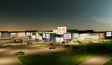 Shoping centre in Tallin