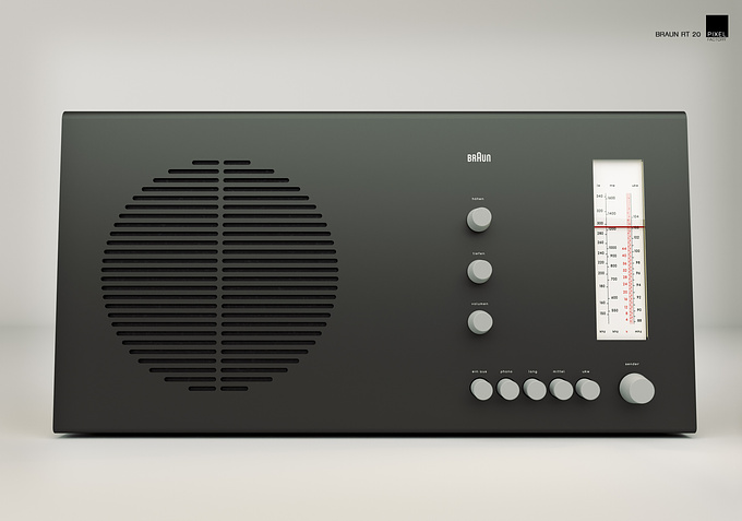  - http://pixelfactory3d.blogspot.com/
design by Dieter Rams and Braun

model and render by PIXEL FACTORY