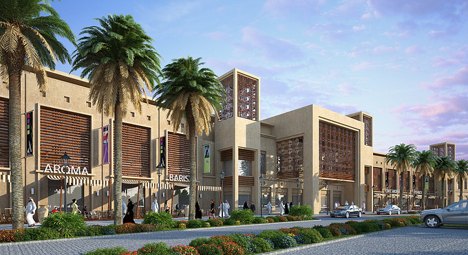Brewer Smith Brewer Gulf - http://www.bsbgulf.com
Proposed design for Al Falah Mall in Abu Dhabi