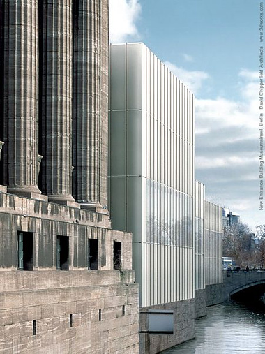 Museumsinsel Entrance Building, Berlin - Detail