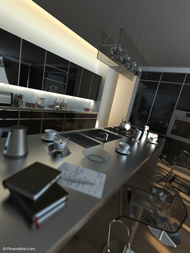 Hello, This is my first post here, a Kitchen Interior