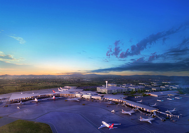 Perth Airport Redevelopment Concept