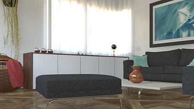 Living Room Console