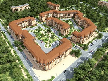 Visualisation of residential complex