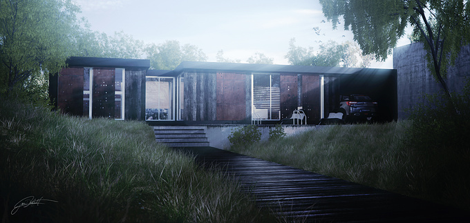 3D MAX + VRAY + PS + AS