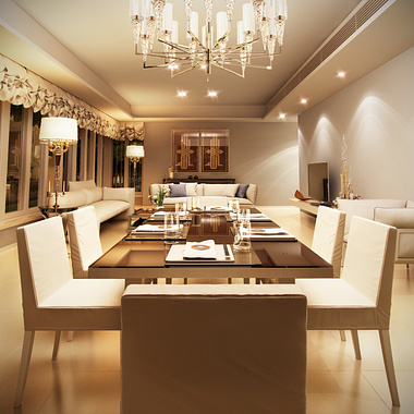 living and dining Interior