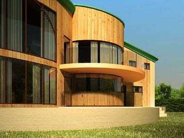 Wood House Side