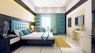 Hotel Room, Jhansi India