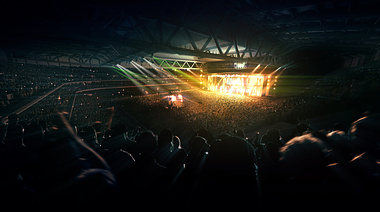 Stadium in concert