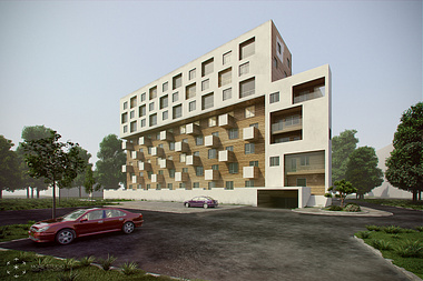 Housing project in Vilnius, Lithuania