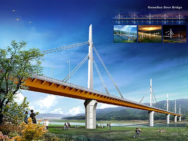 Gwandae Bridge CG