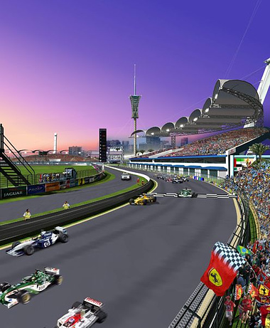 F1 Race Track for Dubai