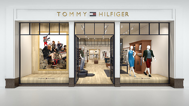 Tommy Hilfiger store facade