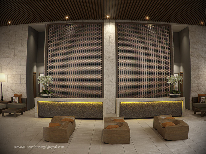  - http://www.coroflot.com/terry_irawan
My Latest Visualization works. Luxury Hotel in the heart of Tourism Destination BALI | Made w/ Max, PS, Vray