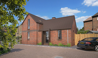 Contemporary residential build in Midhurst, Sussex