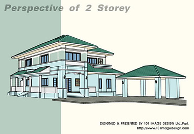 2 storey house