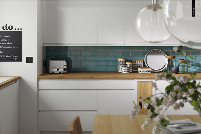 Hi Everyone,

Here are some images from a project we completed at the end of last year.

We were responsible for designing the kitchens and spaces as well as styling and obviously all the CGI production.

Lots of bespoke models and textures created for these, also some furniture items from umolab & turbosquid.

Used Vray & Max, a bit of after effects and Photoshop [Very little post work] with a little bit of food photography on each one.

We use Irradiance and Light cache for all our renders, on some of these we used the fake caustics workflow to add that extra ping. First time we have properly used it, works nicely enough.

Link to more images on our behance page;

https://www.behance.net/gallery/LB-Kitchens/14521163