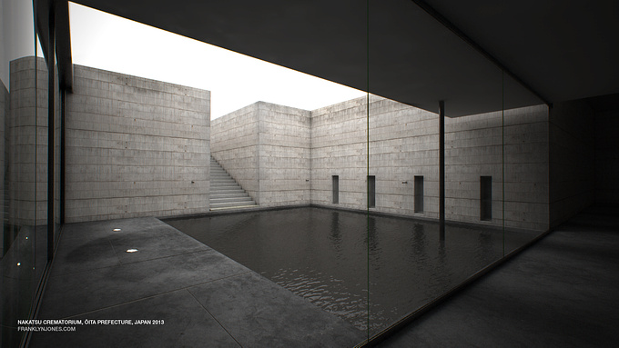 http://www.franklynjones.com
Modelling Nakatsu Crematorium,  Ōita Prefecture using Cinema 4d and Vray