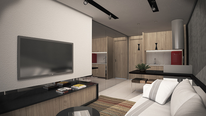 3ds MAX + Vray (4 hours work + rendertime)