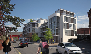 Proposed student flats