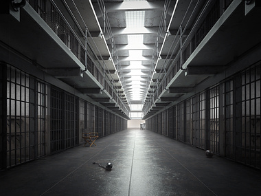 Alcatraz Cells Block