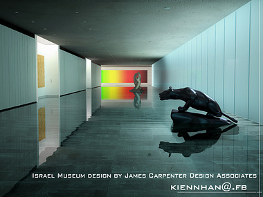 Israel Museum design by James Carpenter Design Ass