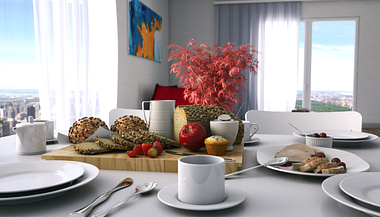 Livingroom,Inspired of Tomas Sciskala's 3d render