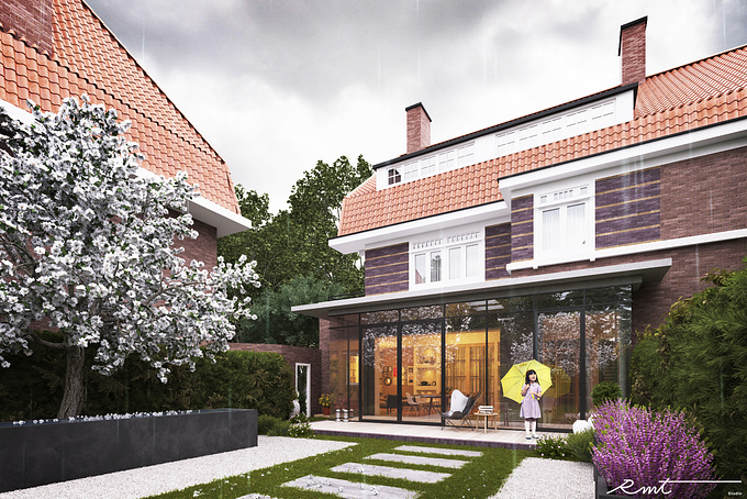 Rmt Studio - http://rmtarch.wix.com/rmt-studio
Hi everyone. This's our old project. It's villa at Netherlands. Hope you like it! :)
I used 3dsmax - Vray - Photoshop.
Thanks!
