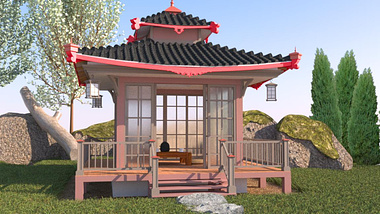 Backyard Pagoda :Would like some critisizm: