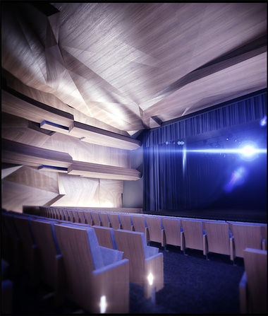Concept Auditorium Perspective