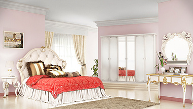Classic bed Interior