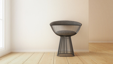 Knoll Chair // Furniture Visualisation // CGI