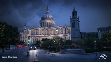 St Paul's Cathedral Night