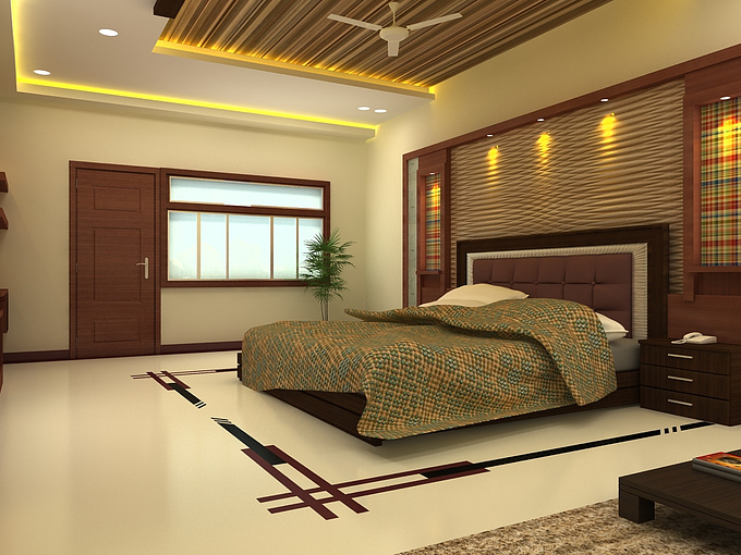 Master Bedroom of a DELHI clint.