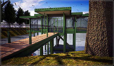 Making 3D The Lake House @Willow Springs, Illinois