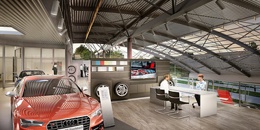 Audi Car Center Wolfsburg Germany